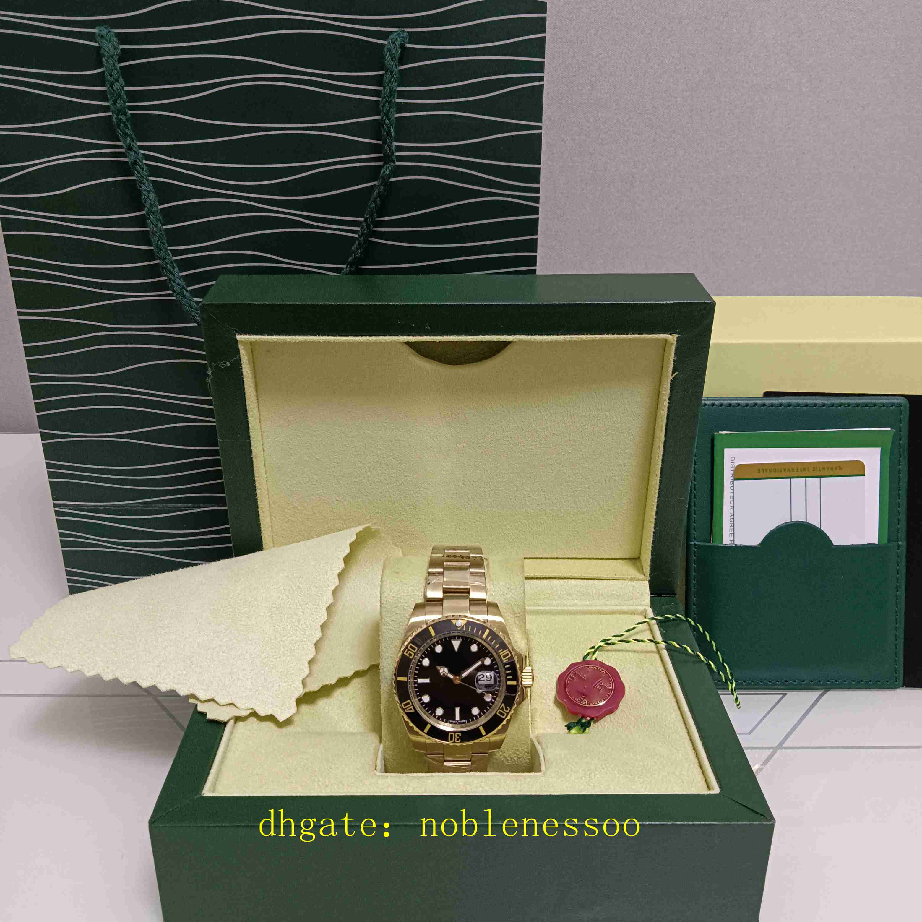 

8 Color With Original Box 116618 Watch Men's 40mm 18k Yellow Gold Oyster Perpetual Ceramic Bezel 114060 116618lb 116619LB 116618LN 116613LB 116610LN Mens Watches