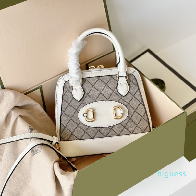 

Designer- Handbag Shoulder Crossbody Bag Shell Horsebit Zipper Pocket Letters Dot Purse Wallet Totes Backpack Clutch Women Bags Handbags, Style a