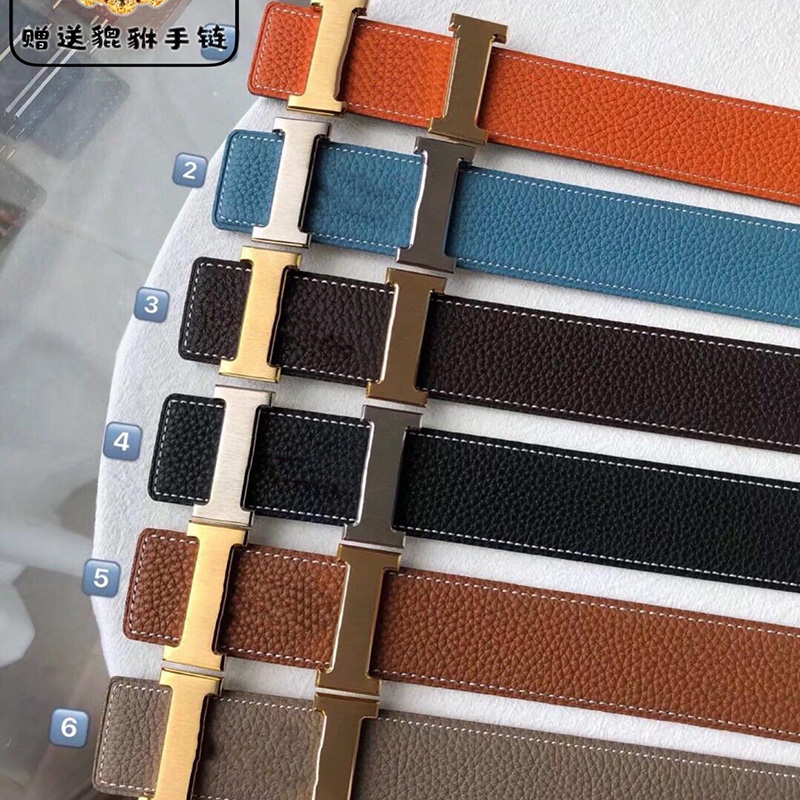 

Designers Men Belts Reversible Buckle Mens Business Dress Offical Martelee Belt Genuine Leather Top Quality Wide 3.8cm with Box, Black;brown