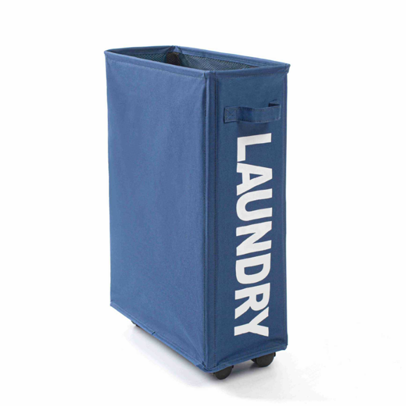 

Fodabe Oxford Coth aundry Basket Bin Mesh Dstring Dirty Cothes Hamper Universa Whees