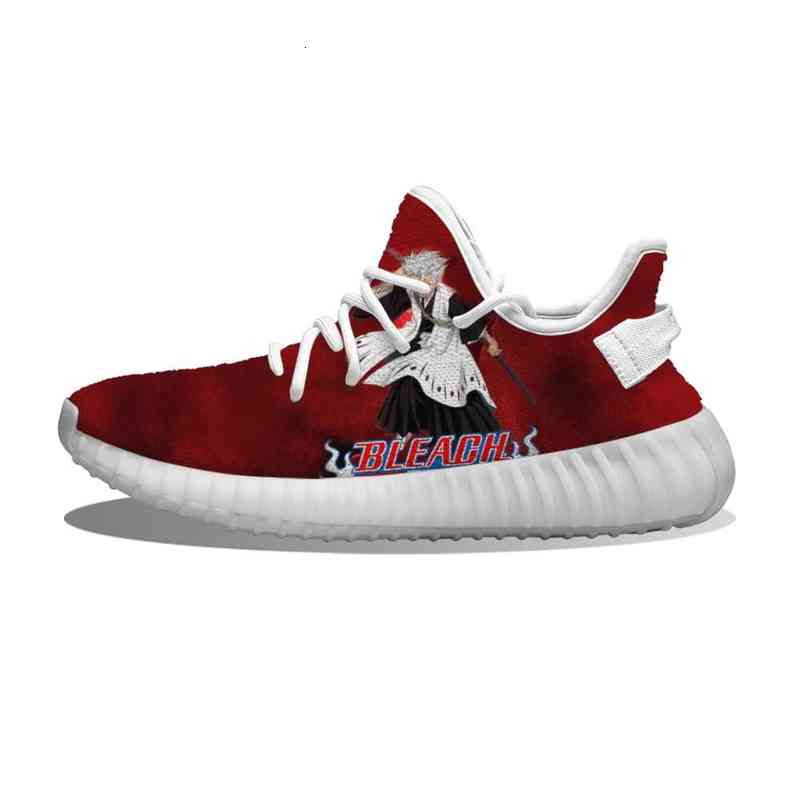 

KU Diy Custom Bleach Tokyo Hitsugaya Running Shoes Mesh Printed Mens Womens Trainers Outdoor Sports Sneakers, Others