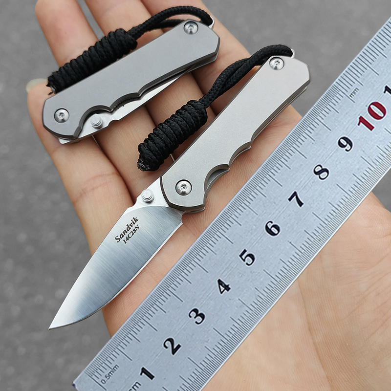 

folding 12c28n steel knife, high stiffness, external use, survival edc tool, camp