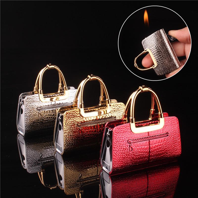 

2020 Fashion Mini Girl Handbag Lighter Personality Creative Lighter Smoking Set Manufacturer
