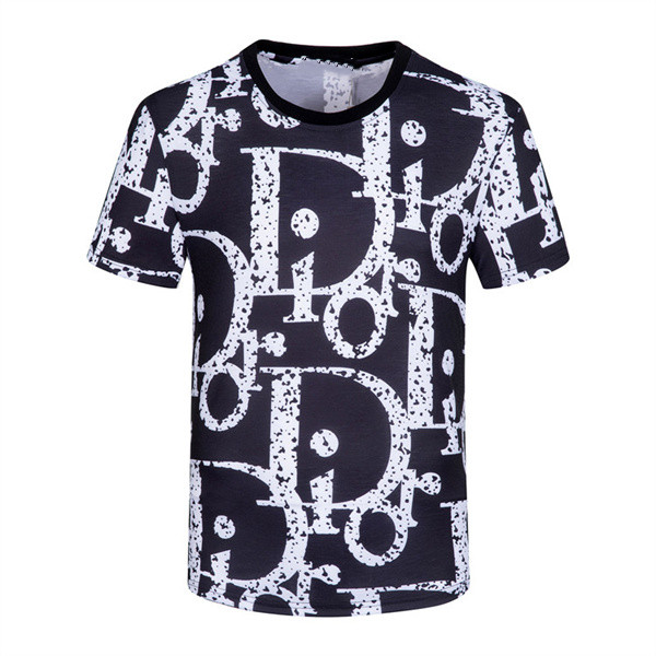 

021ss spring and summer new high grade cotton printing short sleeve round neck panel T-Shirt Size: m-l-xl-xxl-xxxl Color: black white x1