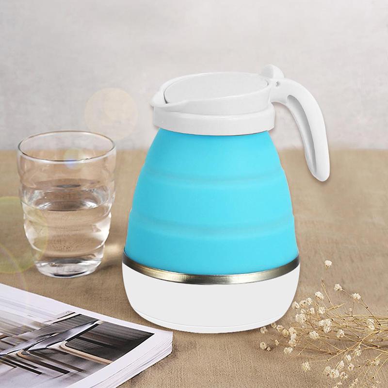 

Electric Kettles Foldable Kettle 600ml Silicone Portable Travel Mini El