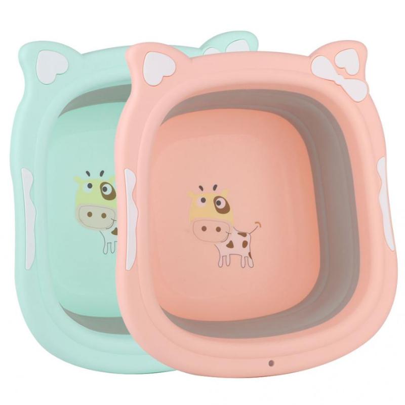 

Bathing Tubs & Seats Baby Folding Bucket Portable Collapsible Basins Car Washing Tool Vegetable Fruit Basin High Capacity Household Cleaning