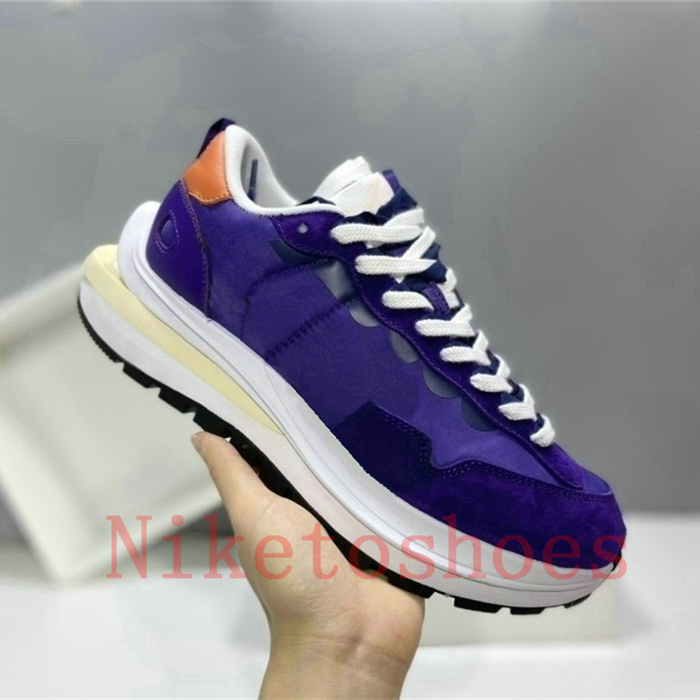 

Dark Iris LDV Waffle Pegasus Running Shoes Purple Orange Platform Sneaker Sail Designer Women Sneakers Designers Men Shoe