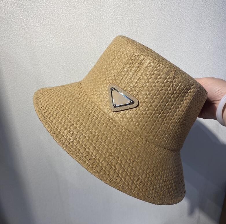 

New Fashion Summer Casual Unisex Beach Trilby Large Brim Jazz Sun Hat Panama Hat Paper Straw Women Men Caps, Khaki