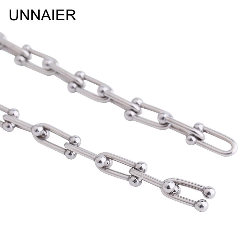 

Titanium Steel Stainless Chain Diy Jewelry Homemade Material Metal Necklace Bracelet Handmade Accessories U- Chains