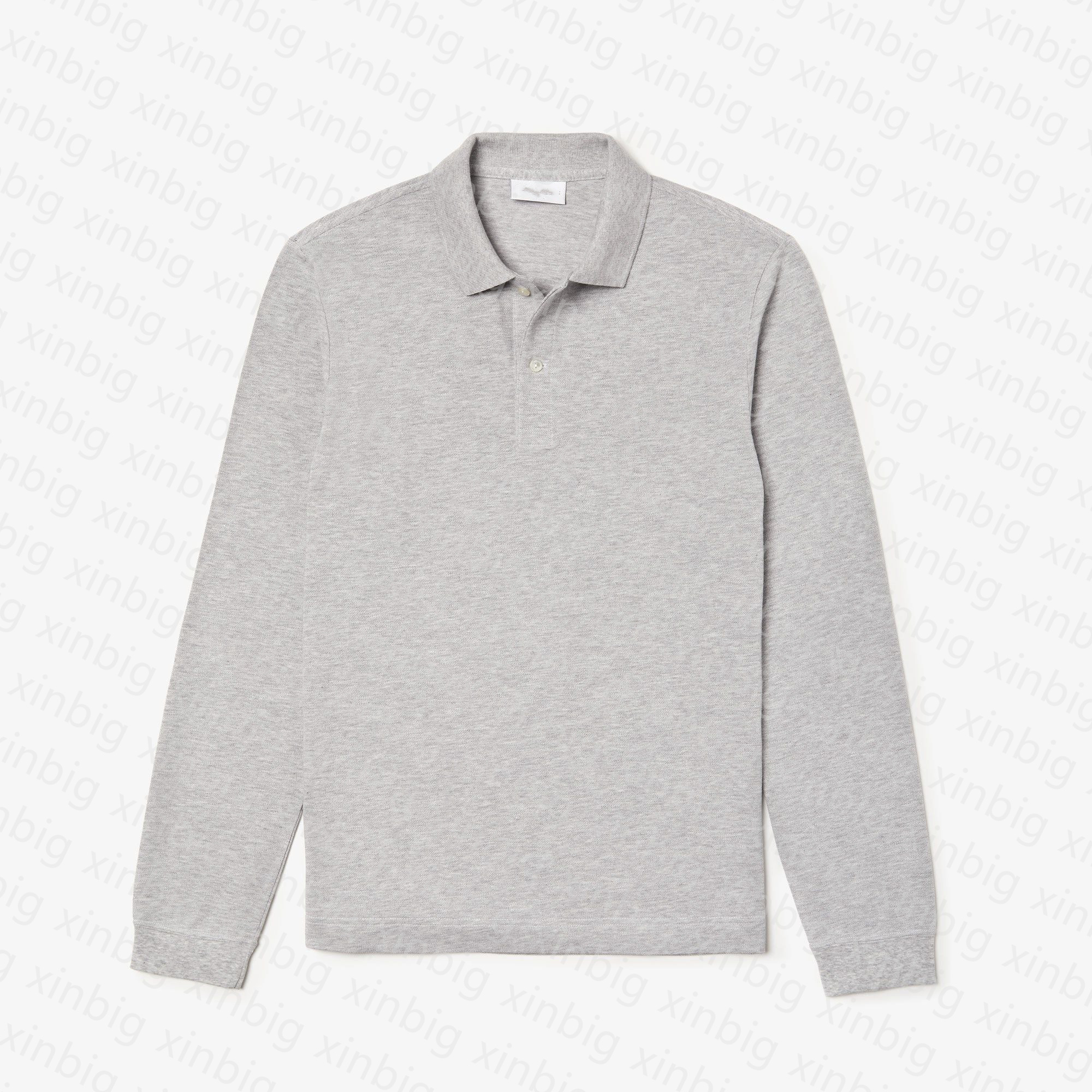 

designer mens Polos men Long sleeve T shirt Spring Autumn and winter Casual Slim variety of color Top, Wine red