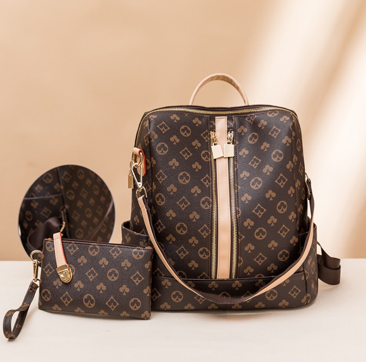

Women's Fashion Bags Luxury Designer Backpacks Leather School Backpack Women Children Back pack Springs Travel Outdoor Bag, With logo