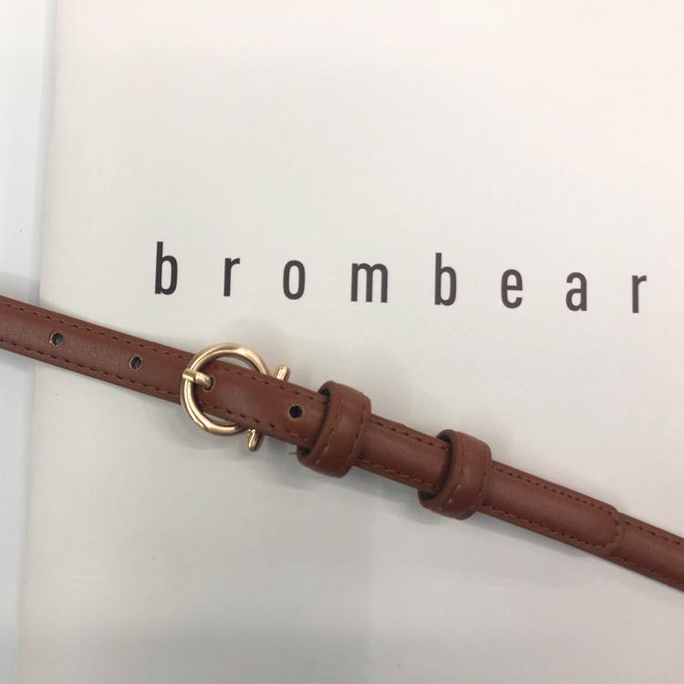 

New product Belts Fashion Dress For Women Simple Waist Ladies Band Round Buckle Decoration Coat Sweater Party Belt Girdle Gift Jeans, Black