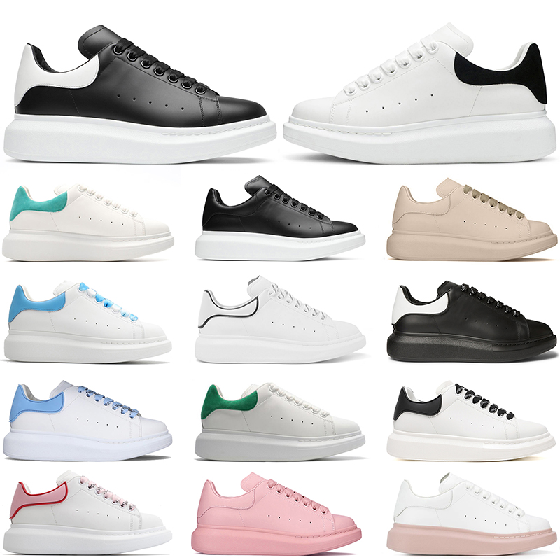 

2022 Top Quality Mens Women Original Running Shoes Alexs Plate-Forme Vintage Queens Trainers All Black White Off Suede Leather Luxurys Desig