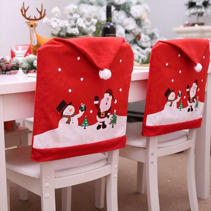 

Chair Covers Christmas Decorations Old Snowman Cover Home Suppliy Xmas 2021 Holiday
