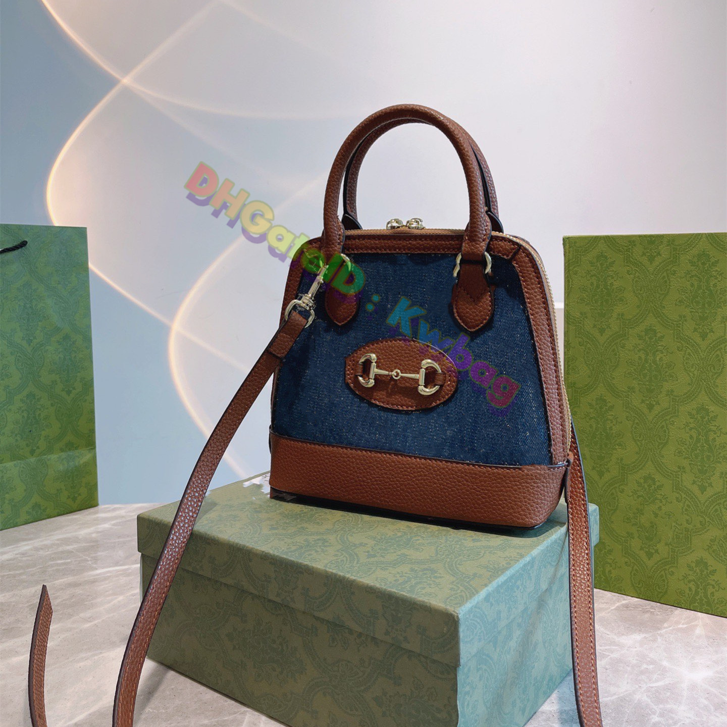 

2021 summer Classic Jeans Canvas Saddle bag Fashion Cross body handbag High Quality shoulder Handbags women Luxurys designers bags Ladies Fl