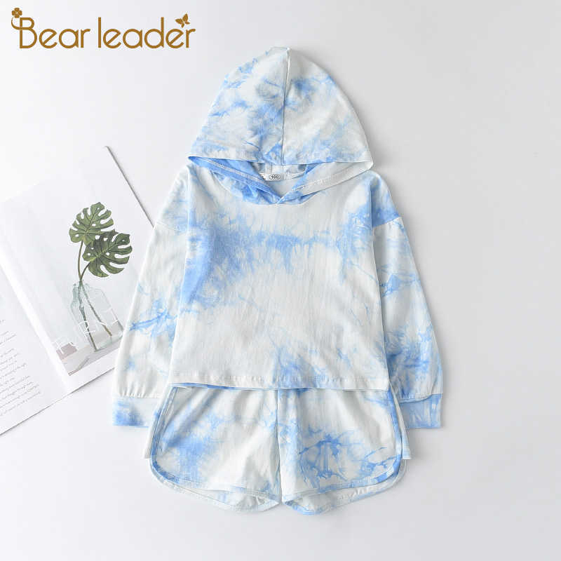 

Bear Leader Spring Girls' Suits Children's Long Sleeved Hooded Sweatershirt Trousers Clothes Kids Tracksuit Autumn Outwear Set 210708, Ah955yellow