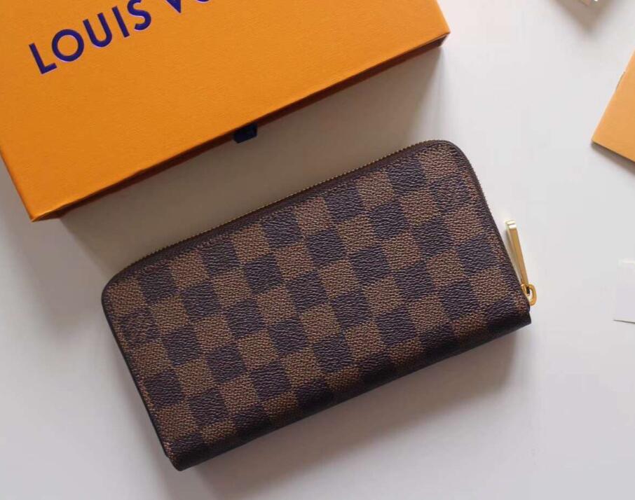 

Leather Wallet For Women Zipper Long Card Holders Coin Purses Woman Shows Clutch Wallets GGLVLouisVitton YSLVUTTON