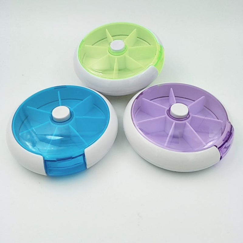 

Weekly 7 Days Tablet Box Holder Storage Organizer Container Case Dispenser Health Care 100pcs