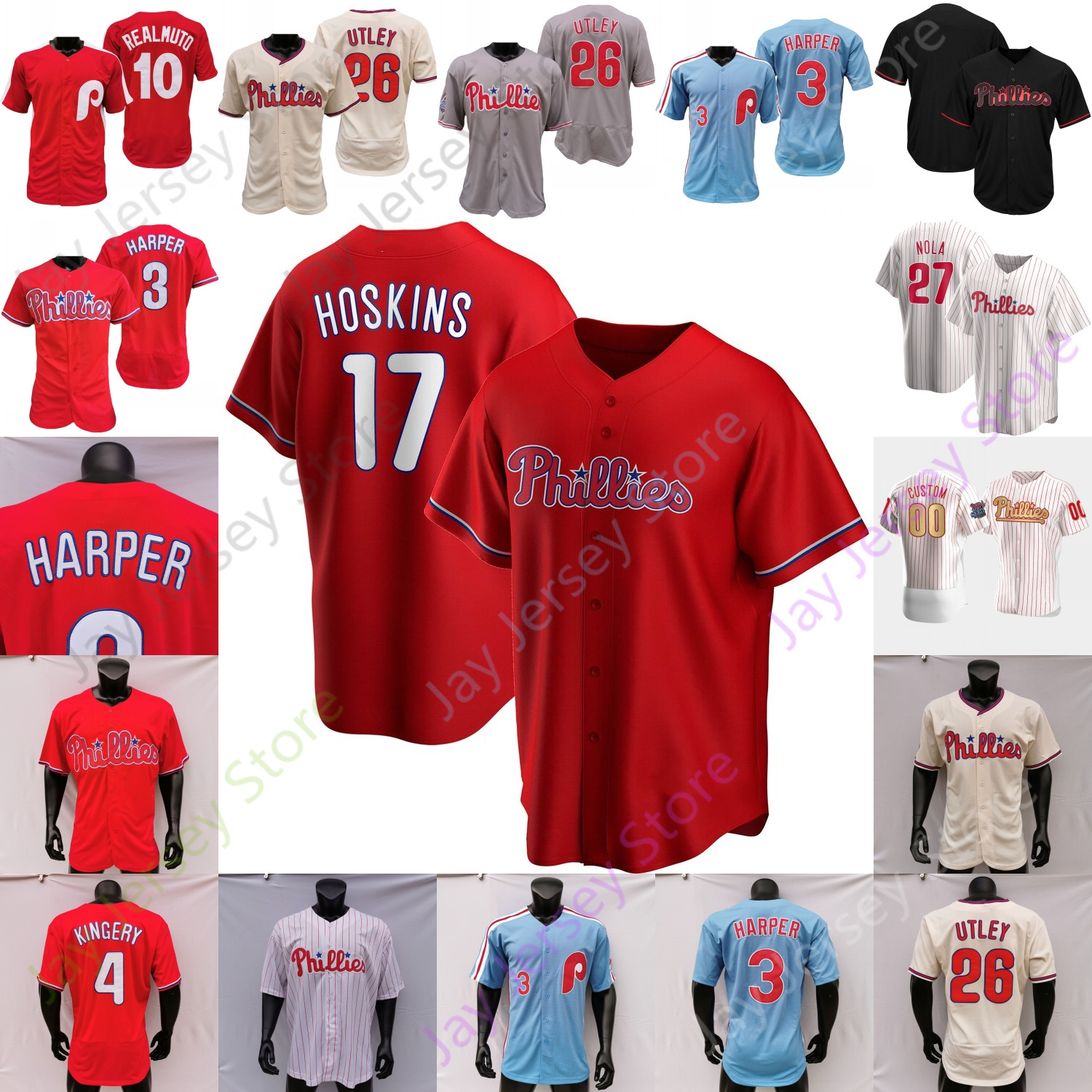 

Baseball Jersey Archie Bradley Connor Brogdon Coonrod Hale Kintzler Velasquez Mike Schmidt Jim Thome Steve Carlton Halladay Hamels Sandberg Utley Rollins, Salute to service