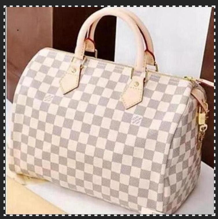 

Fashion Speedy Crossbody Shoulder HandBag Women Purse Messenger Bags Wallet Tote Clutch Bag With Lock Oxidizing Strap LV LOUIS b