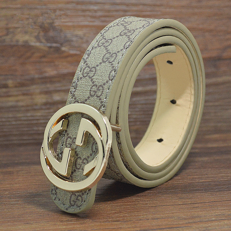 

Kids Belts Fashion Hight Quality Boys Girls Design Letter Round Buckle Pants Belt Children Waist Strap, 20