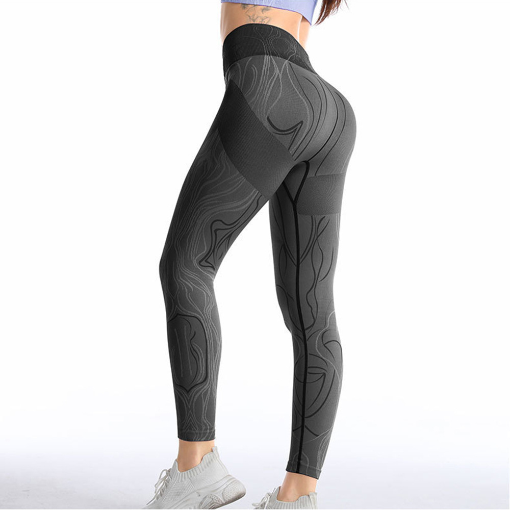 

womens tracksuits yoga Three-piece suit High Waist Running Shorts art stripes strong stretch nylon long pants bra set Lady Fitness seamless hip-lifting Leggingss, Options