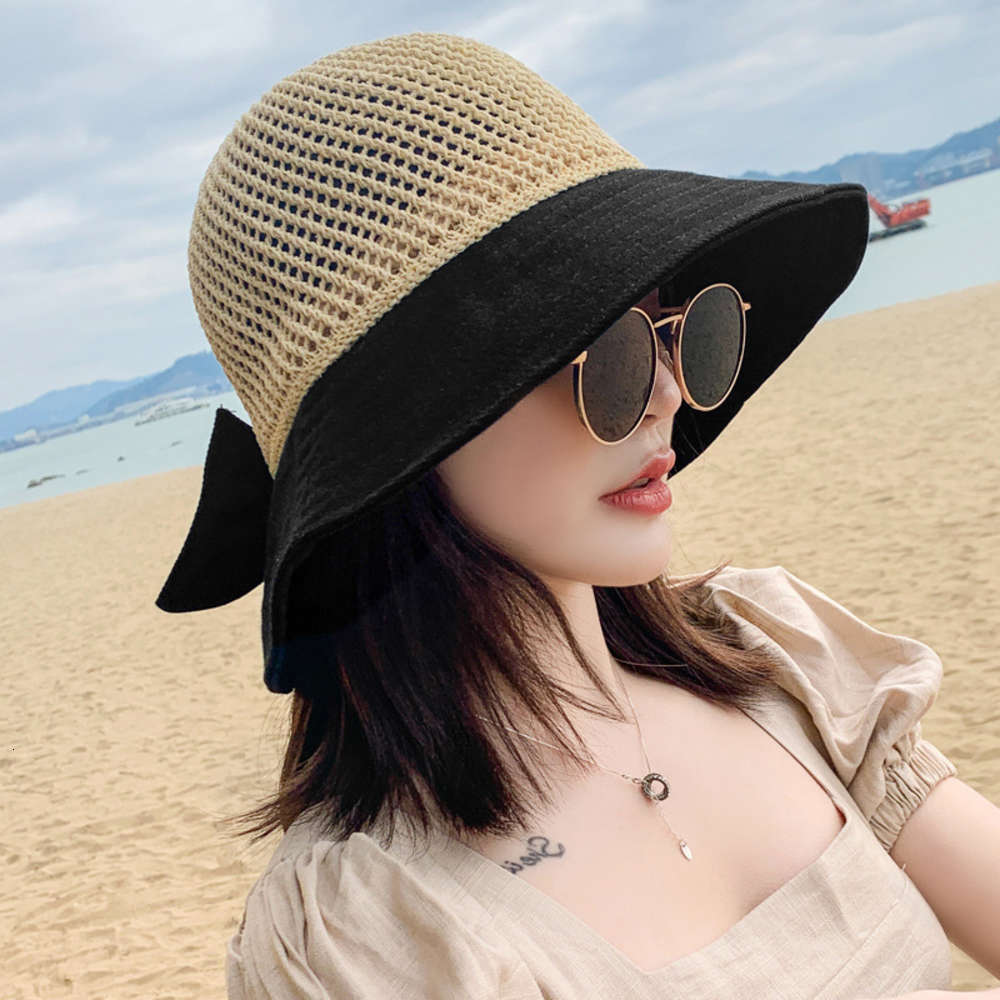 

Sun hat Women's sun protection sunshade Hat in spring and summer, Blue;gray