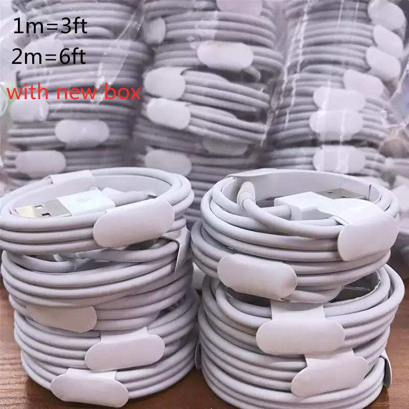 

DHL6 7 generations 1m 3ft 2m 6ft USB to L Data Sync Charge phone Cable With retail package
