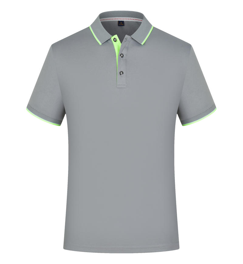 

Small Collar Quick Dry Color Blocking Lapel Polo Solid Color Short Sleeve Casual Shirt Summer Golf Tennis Tees T-Shirts for Men and Women, Orange