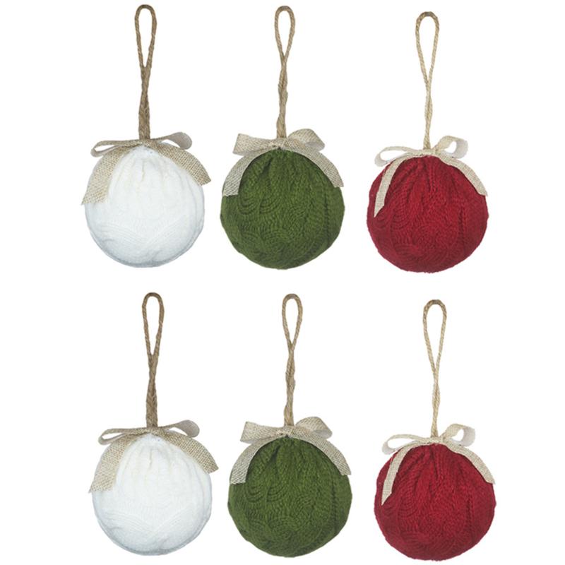 

Christmas Decorations 6Pcs Tree Pendant Hanging Xmas Decoration