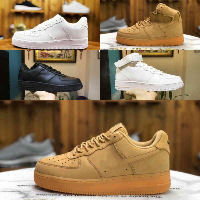 

Wholesale 2021 New Designers Outdoor FORCES Men Low Skateboard Shoes Cheap One Unisex 1 Knit Euro Airs High Women All White Black Sports Shoes D13, Please contact us