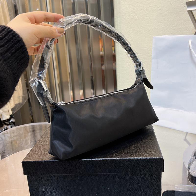 Fashion Handbag Women Hobo Bag Handbag Sholder Bags High Quality Black Nylon Plain Handbags Pillow Evening Party Mini Wallet Purse Coin Case