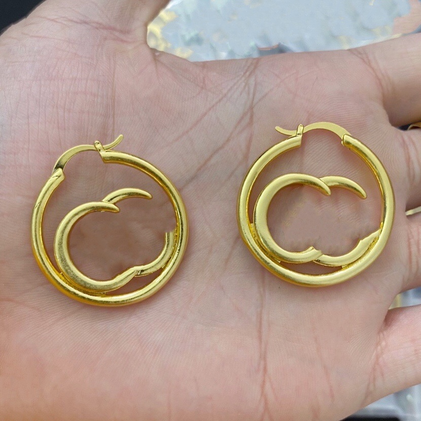 

Designer Jewelry Women Gold Stud Pearl Earrings Silver Rose gold plated Stainless Steel earring elegant new fashion Style good quality