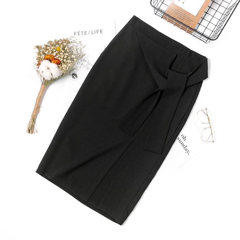 

Skirts Summer 2021 Half-length Skirt Women' Open Band Long Irregular Buttock Simple Baitao A-shaped, Nzjqjd-850