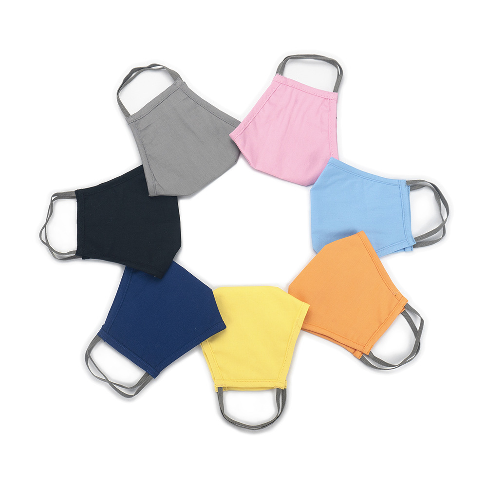 

Layer Two All Cotton Face Mask Dustproof Adult