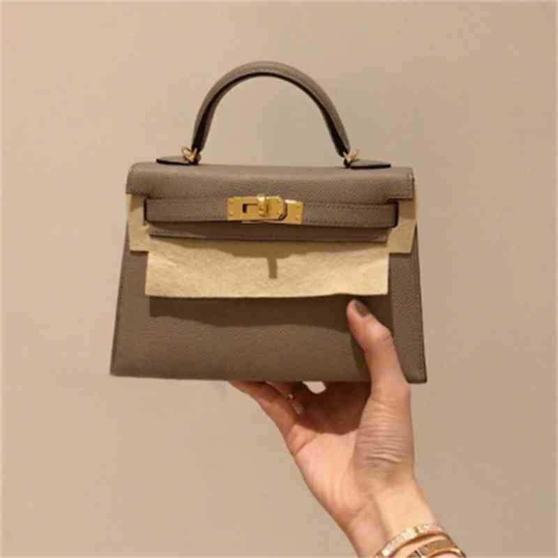 

CLASSIC FLOWER Wanghong Women Luxurys Designer Handbags 2021 New Women's Leather Second Generation keilys Mini Handbag One Shoulder Mes