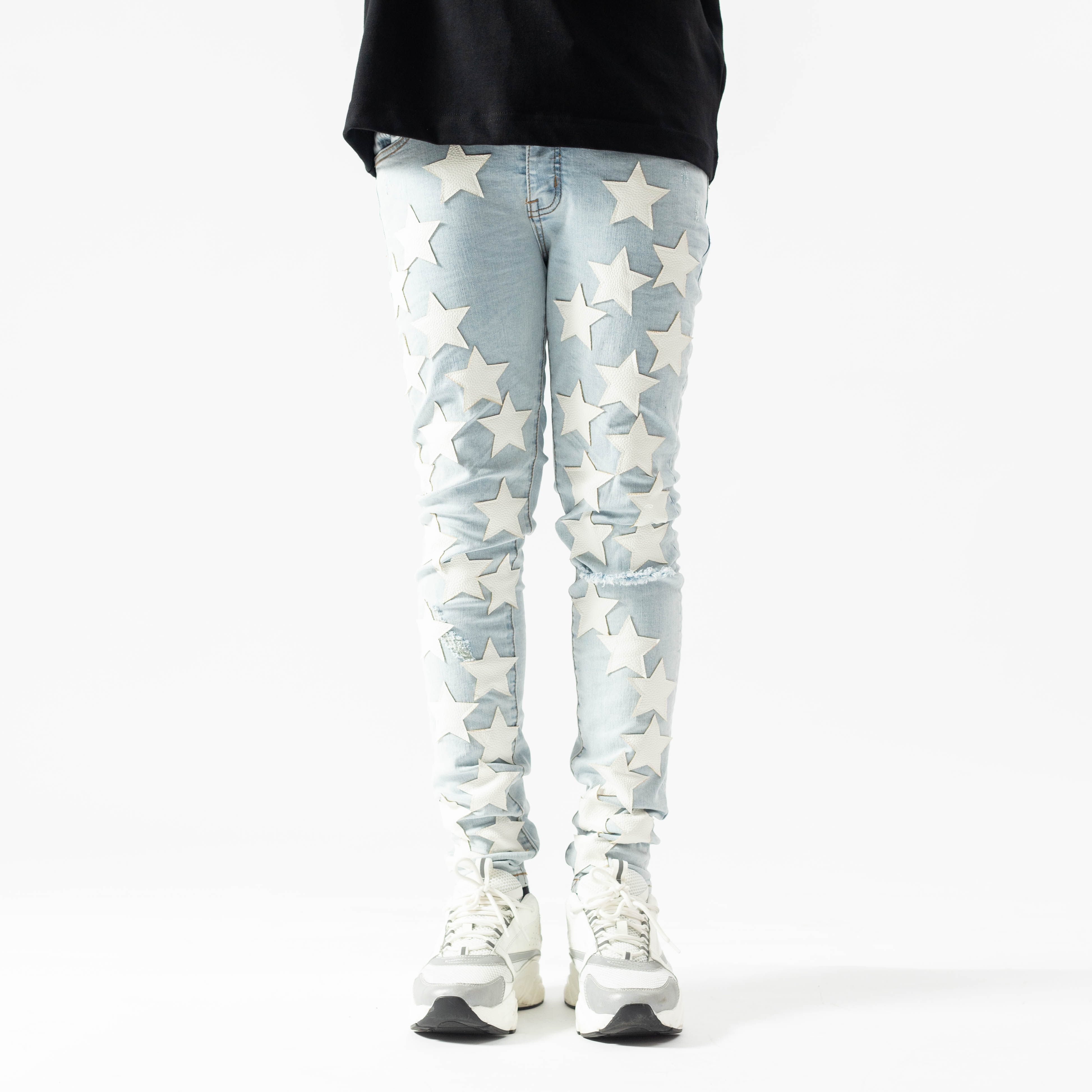 

20SS Mens Designer Jeans Distressed Ripped Biker Slim Fit Motorcycle Denim For Men Top Quality Fashion jean Mans Pants pour hommes #13, 13