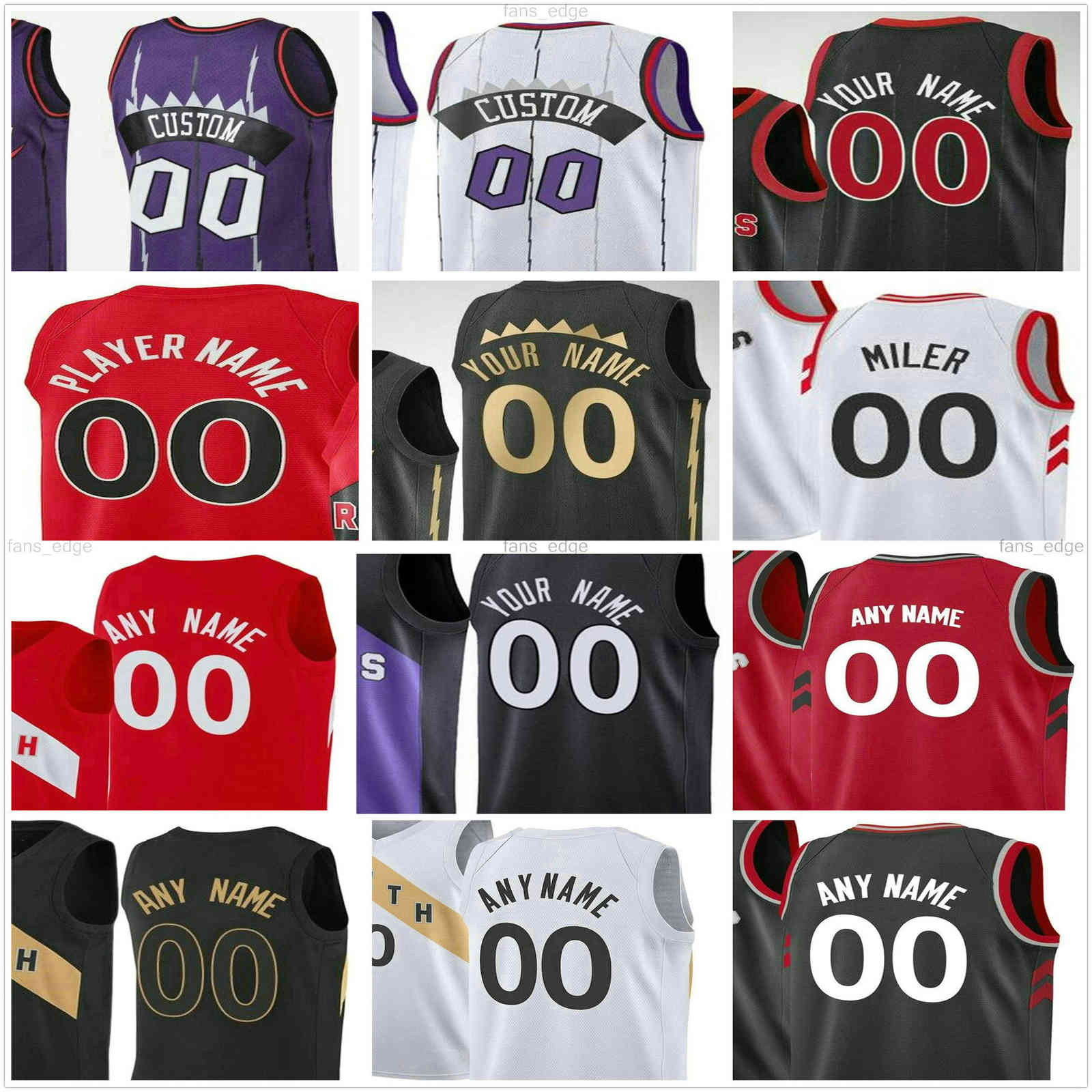 

Custom Printed Scottie Barnes Kyle 7 Lowry Fred 23 VanVleet Pascal 43 Siakam OG 3 Anunoby Chris 25 Boucher Norman Powell Men Woman Kids Basketball Jersey, As picture