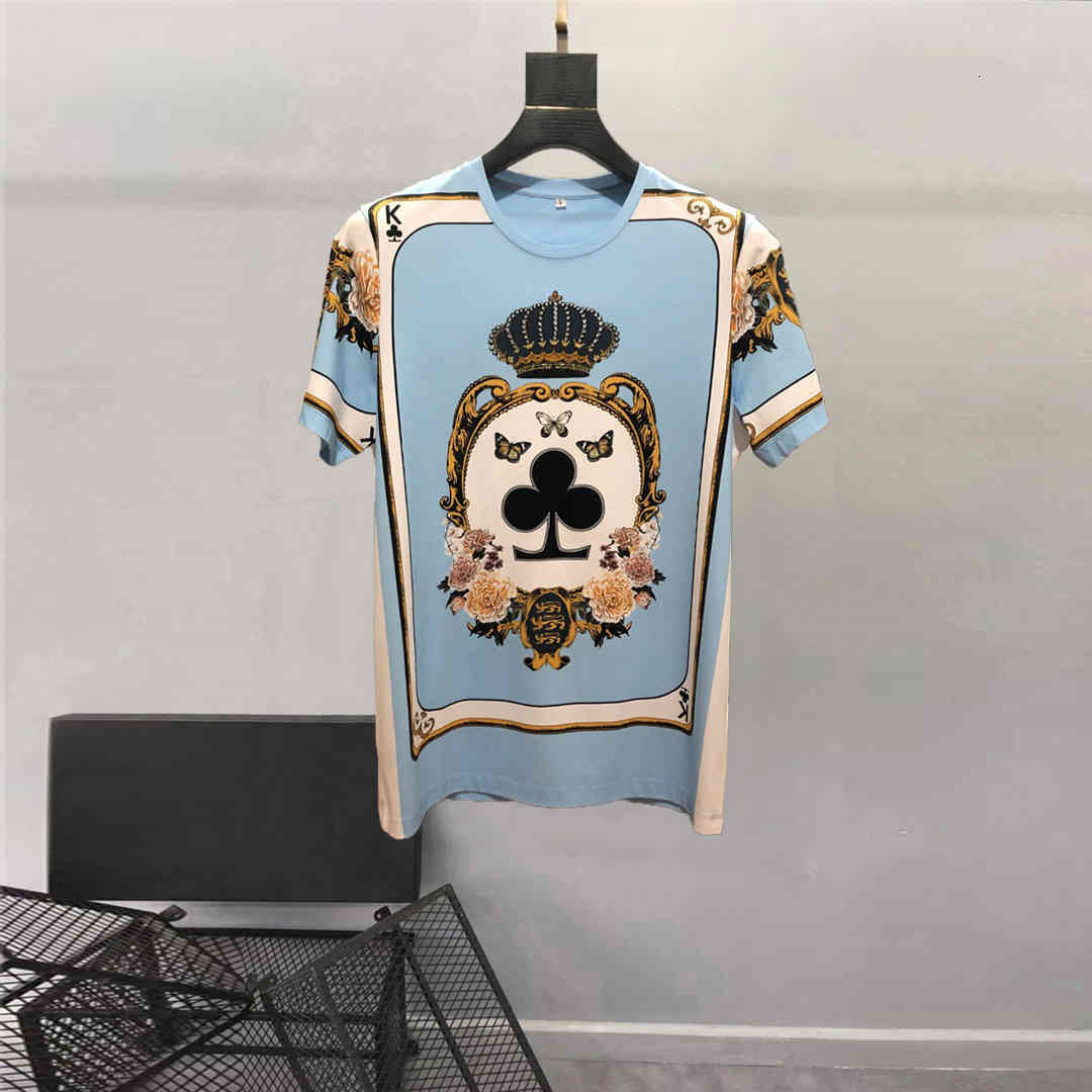 

Men's T-Shirts Europe's high quality female/male style diaminds floral pattern top male fashion casual cotton b382, Black