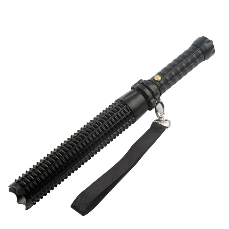 

wholesale Led flashlight 2000 lumens CREE Q5 Adjustable zoom Self defense Tactical light torch for 18650 or AAA battery 68 X2