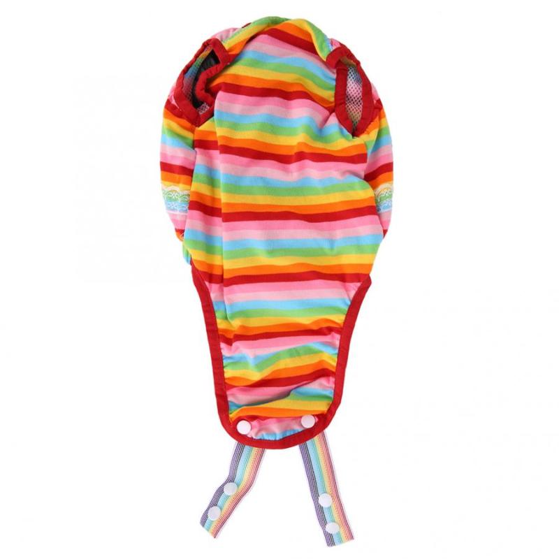 

Dog Apparel Pet Soft Cotton Blend Fashionable Stripe Female Shorts Diaper Sanitary Menstrual Pants