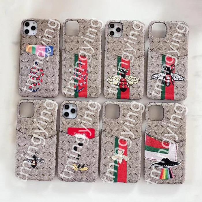 

G designer phone cases for iphone 12 mini 11 pro max XS XR X 7 8 plus cover with Card Wallet case shell Samsung S20 S21 Note 20