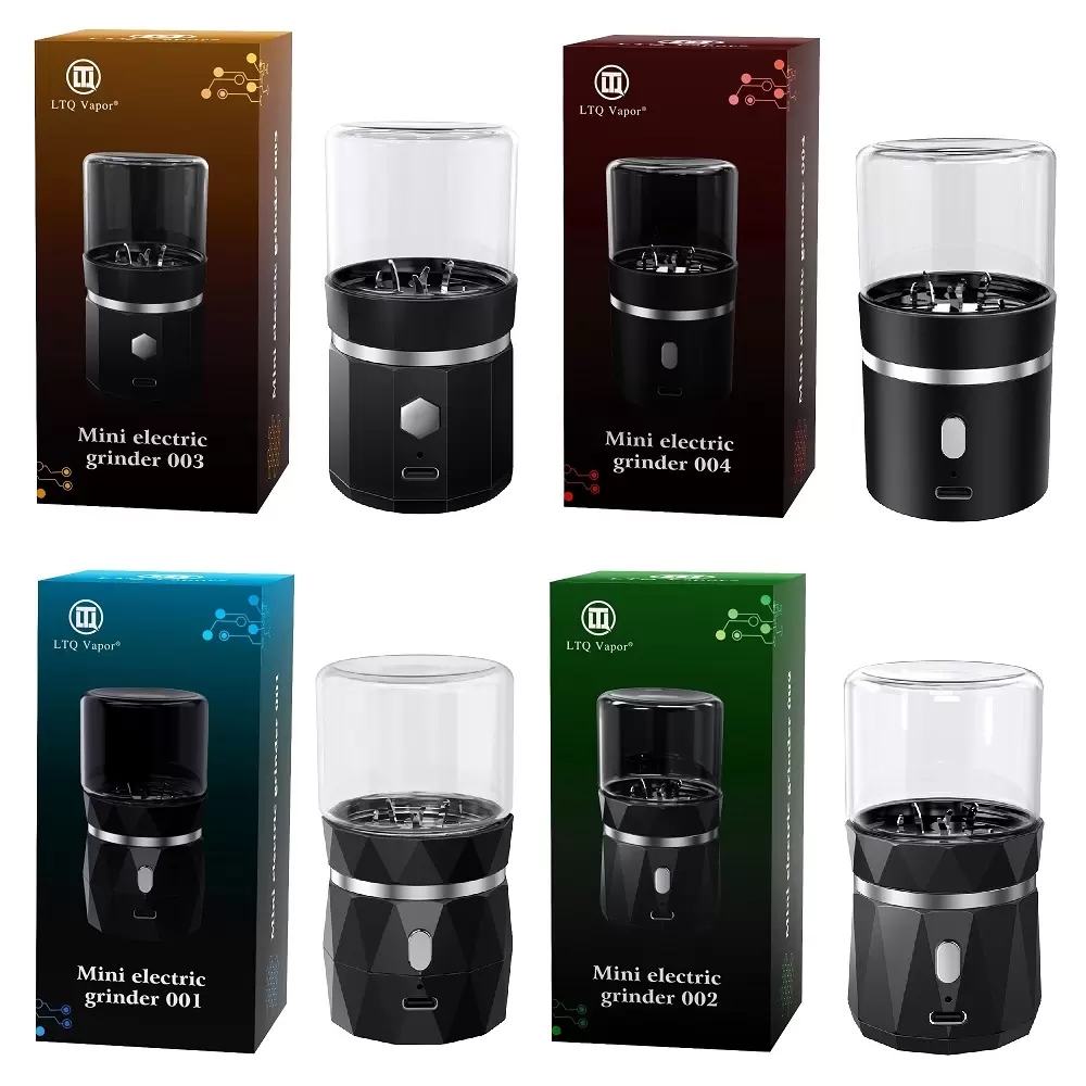 

Original LTQ VAPOR Mini Electric Grinder With USB Cable Bag Rechargeable 400mAh Dry Herb Smasher Tobacco Crusher