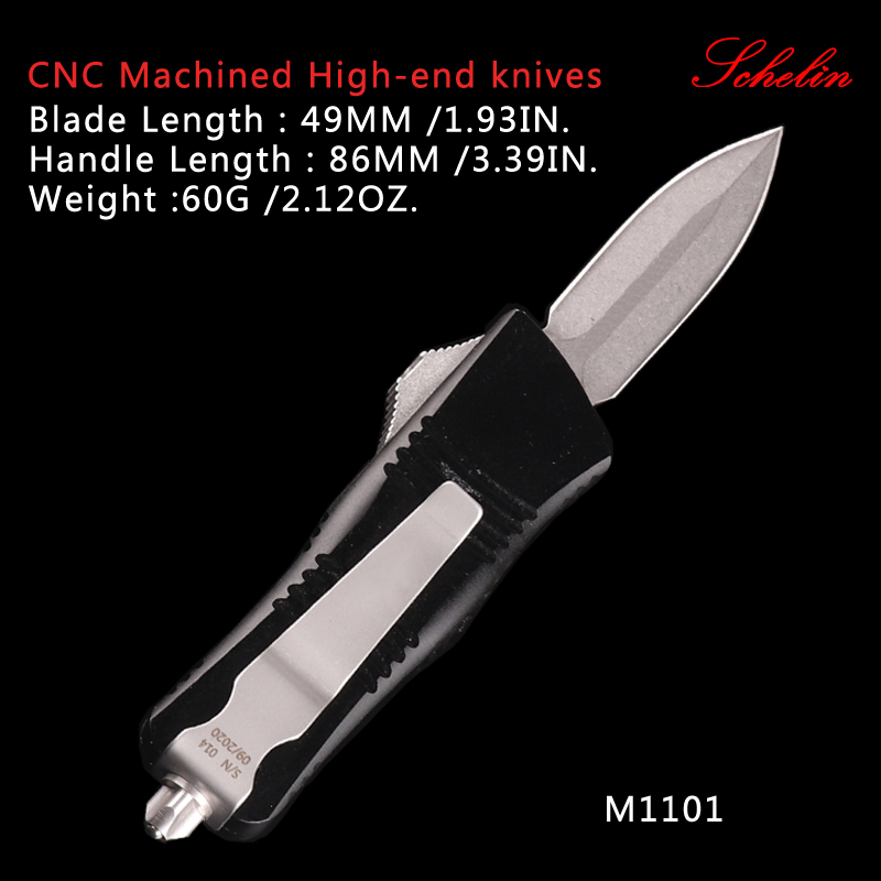 

mini Automatic knives MT UTX knife aluminum handle AUTO Tactical pocket edc folding knive camping D2 tools chef