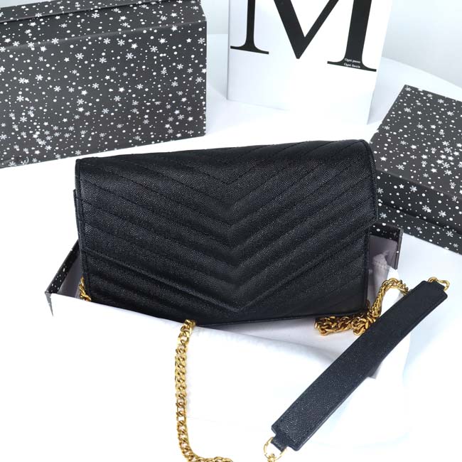 

Single chain women's bag purse portable purse Woman handbag Luxurys Designers Bags fashion wallets Envelope by bagandshoe, Dustbag