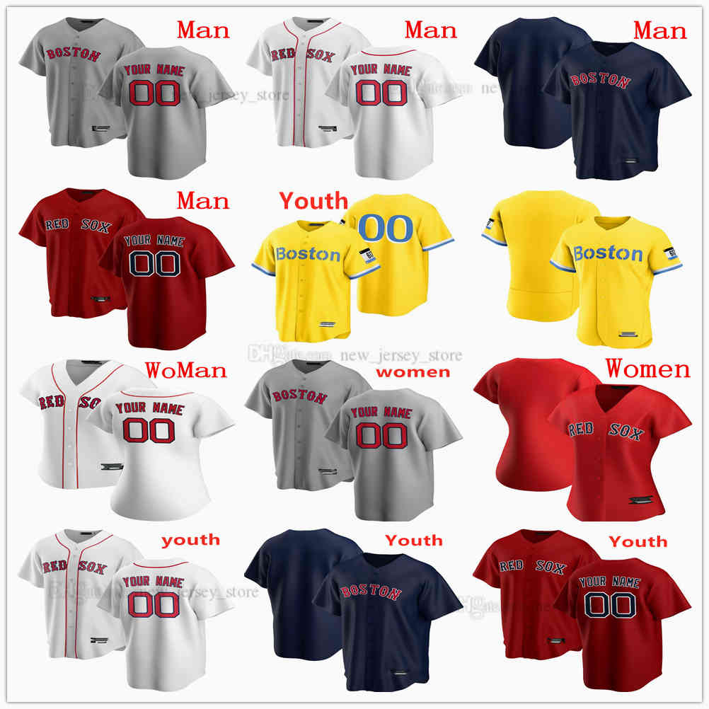 

Custom Mens Kids Women Baseball Jersey 2 Xander Bogaerts 15 Dustin Pedroia 11 Rafael Devers 41 Chris Sale 28 J.D. Martinez 5 Enrique Hernand, Blue;black