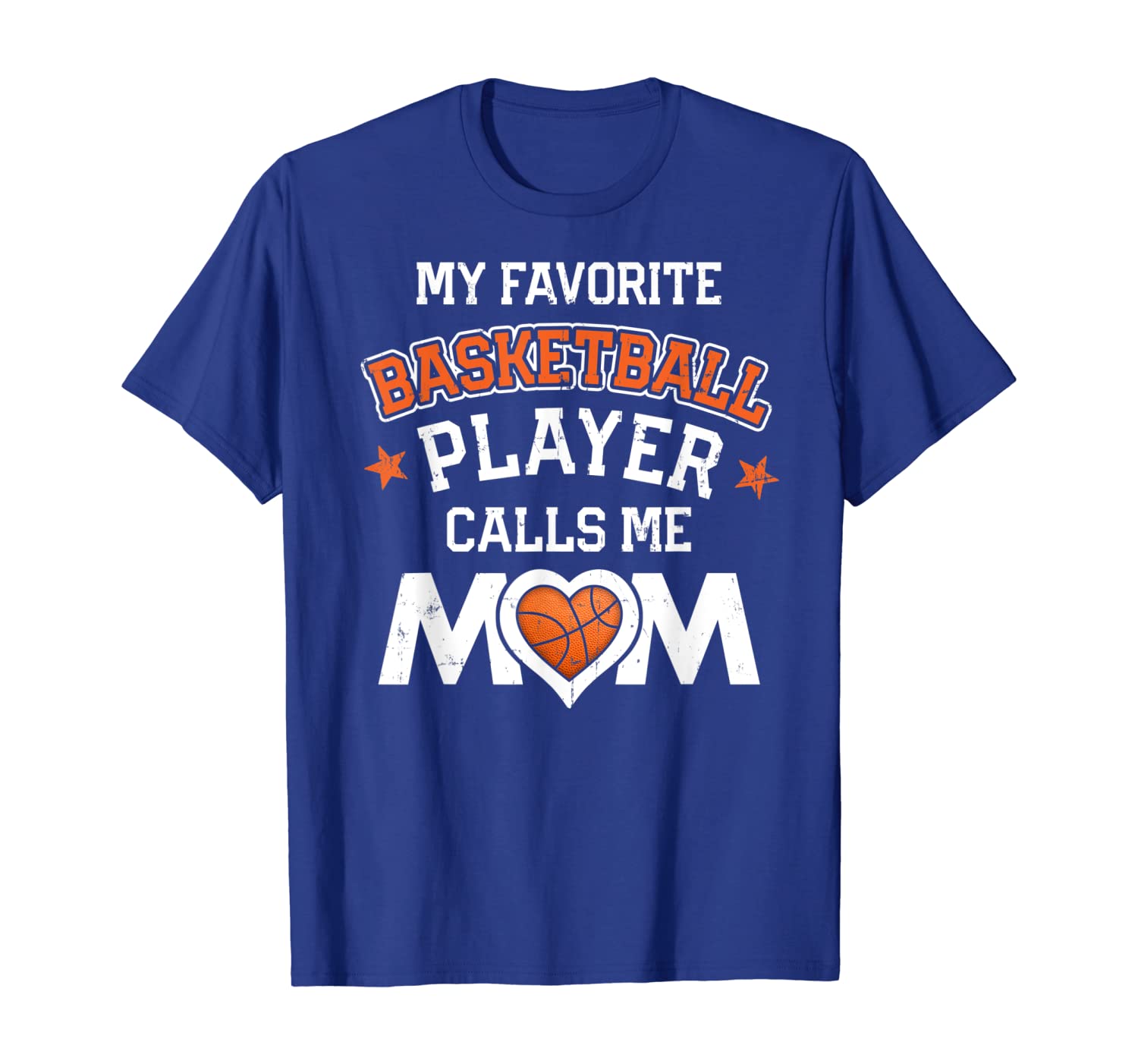 

My favorite Basketball Player calls me Mom Tshirt Gift, White;black