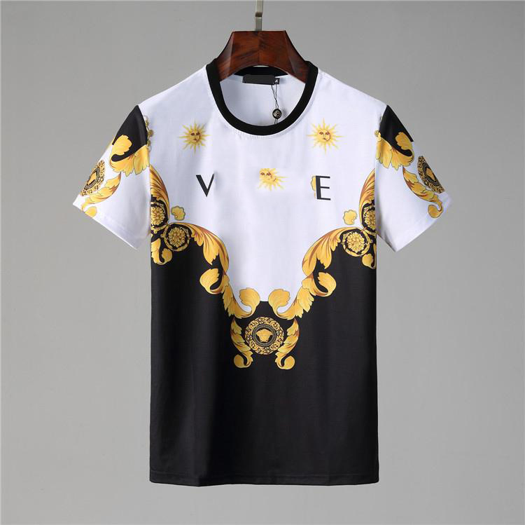 

20 Summer Mens Women T Shirt New Fashion Tshirts With Letters Breathable Short Sleeve Mens Tops With Flowers Tee Shirts Wholesale, White;black
