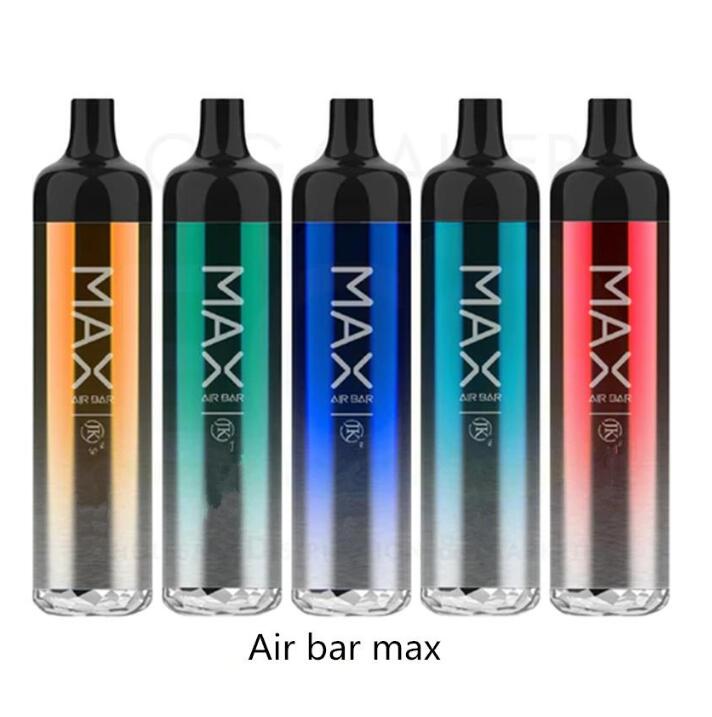 

Air Bar Max Lux Disposable Device e cigarette Buil-in 1250mAh Battery 2000puffs 6.5ml Vape pods Dab Pen Starter Kit Vaporizer VS Bang XXL PUFF DOUBLE