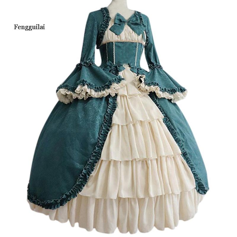 

Casual Dresses Knee Length Dress Women Vintage Gothic Court Square Collar Patchwork Bow Winter Party Girls Ladies, Black